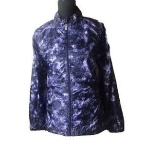 Joe Fresh Active Full Zip Windbreaker Purple Small